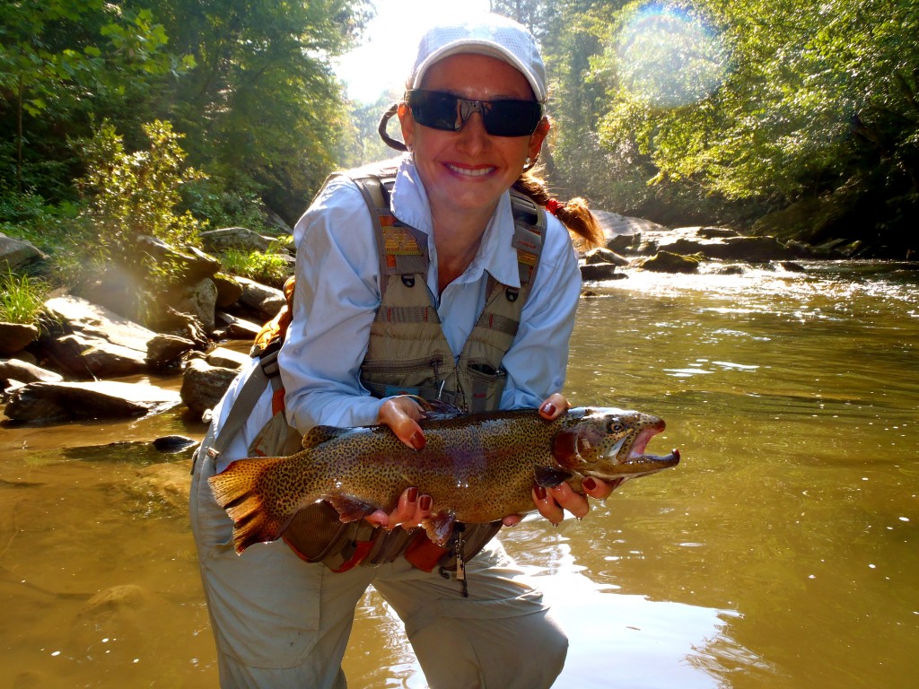 Guided fly fishing in Bryson City NC Hookers Fly Shop and Guide