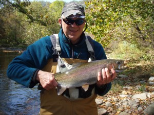 Guided Fly Fishing on the Cherokee Trophy Waters