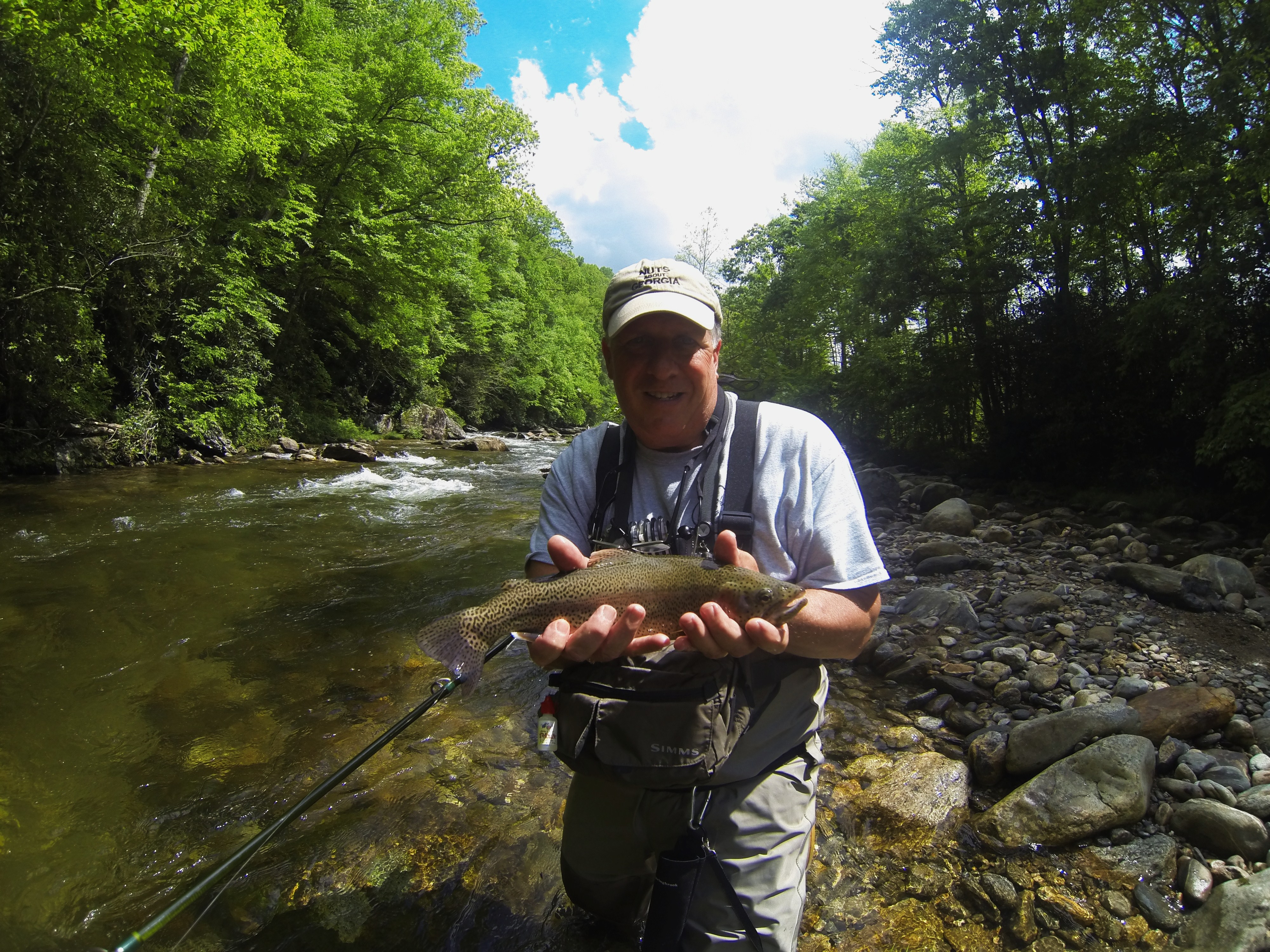 Guided fly fishing West Fork Pigeon River, NC | Hookers Fly Shop and Guide Service. Your Smokies