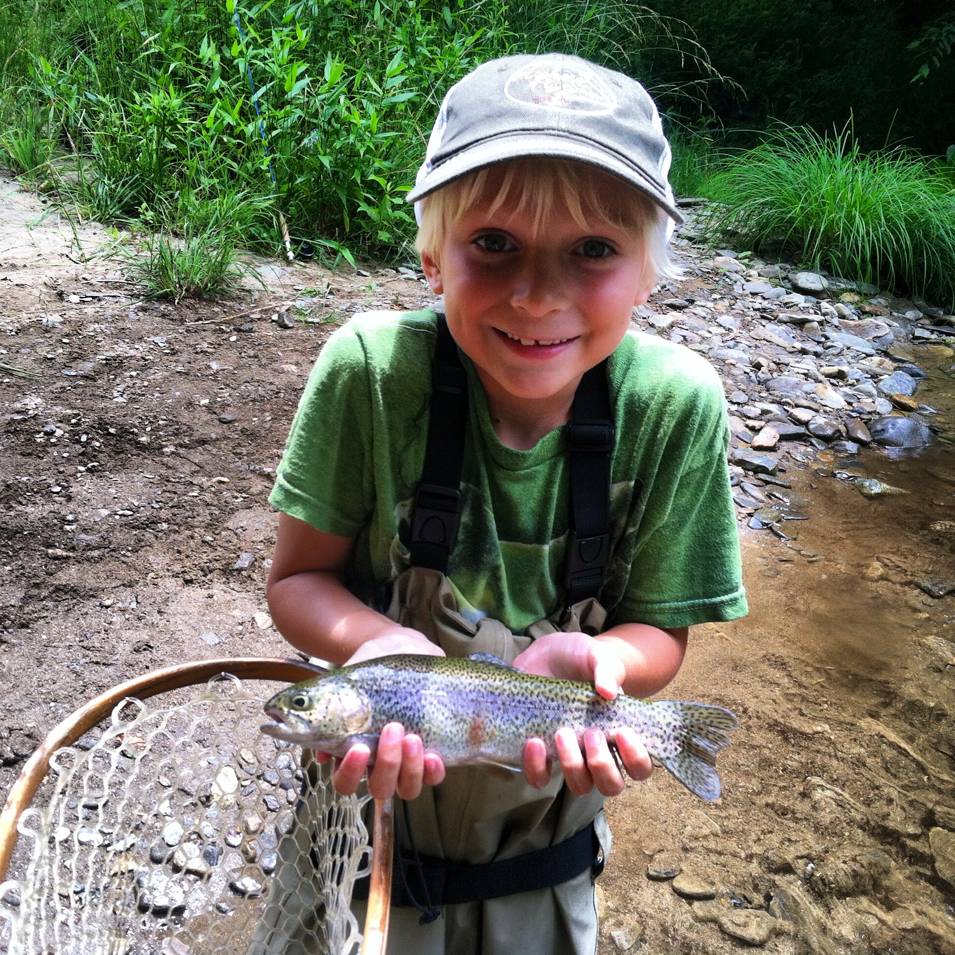 Fly Fishing trips for kids in North Carolina